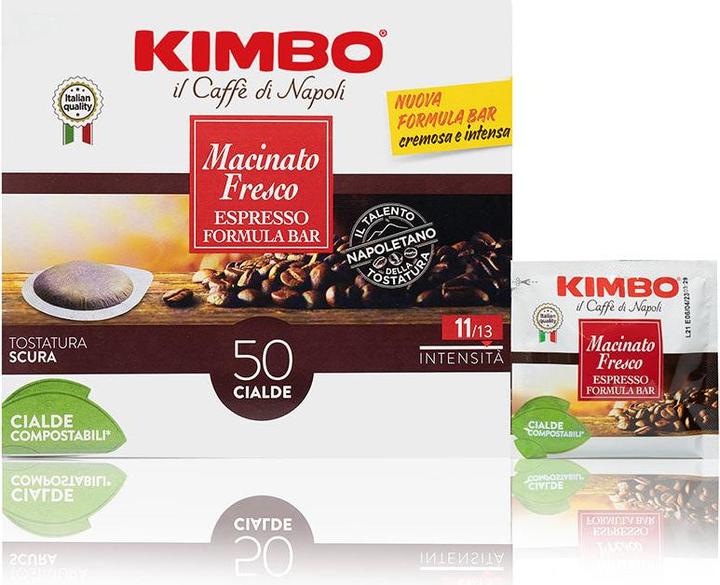Actual product image Kimbo Macinato fresco (50 x Port.)