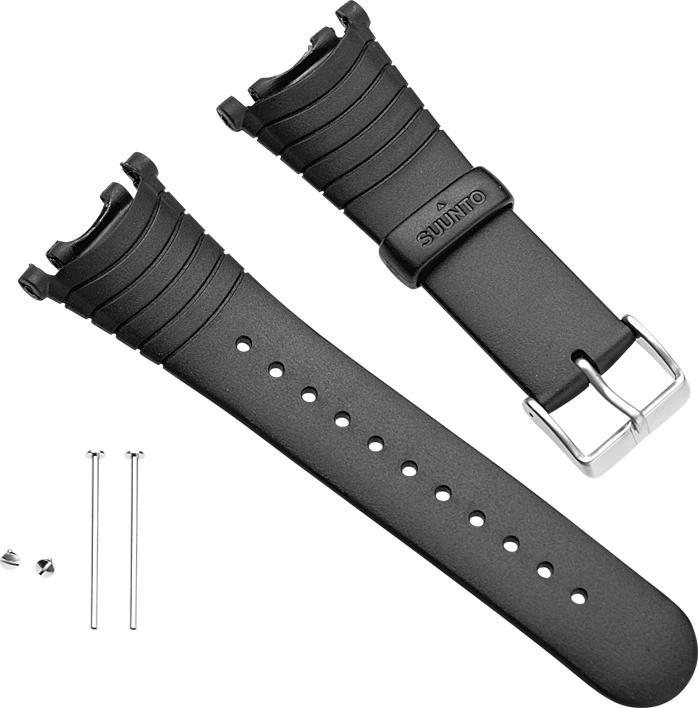 Produktbild Suunto Vector Armband-Set aus schwarzem Elastomer (Kunststoff)