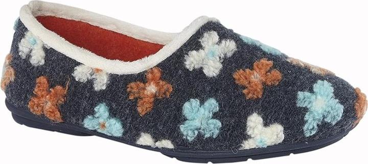 Immagine prodotto Universal Textiles Pantofole Gracie in tessuto jersey floreale (42)
