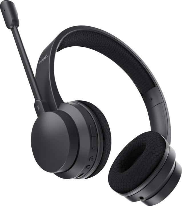 Actual product image Trust AYDA USB-ENC PC Headset (Wireless, Cable, USB-C)