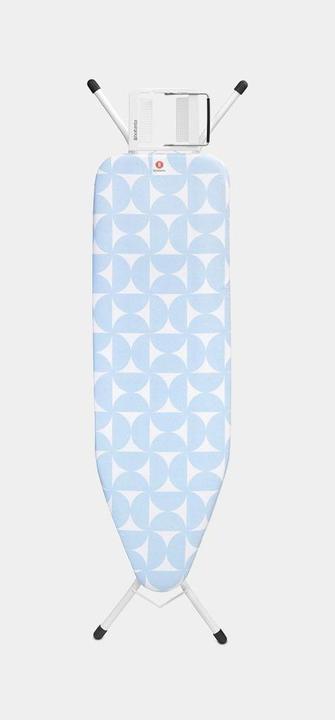 Actual product image Brabantia Ironing board with steam iron rest Fresh Breeze (124 x 38 cm)