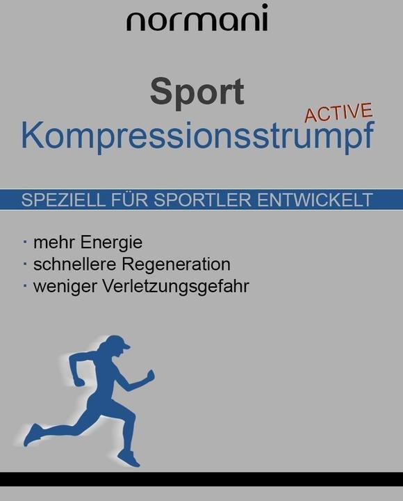 Image du produit Normani Mi-bas de compression pour le sport (Une unité par pack, 43 - 46)