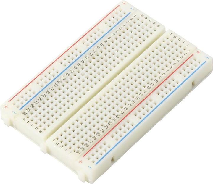 Produktbild Tru Components Steckplatine Bus-Stripe ausklappbar Polzahl Gesamt 400 (L x B) (Platine)