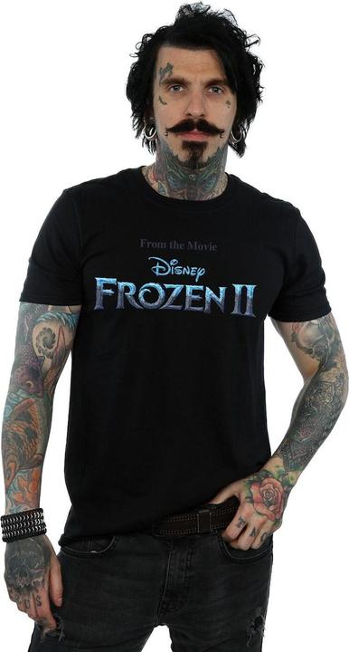 Immagine prodotto Disney Frozen 2 Movie Logo Maglietta Uomo (S)