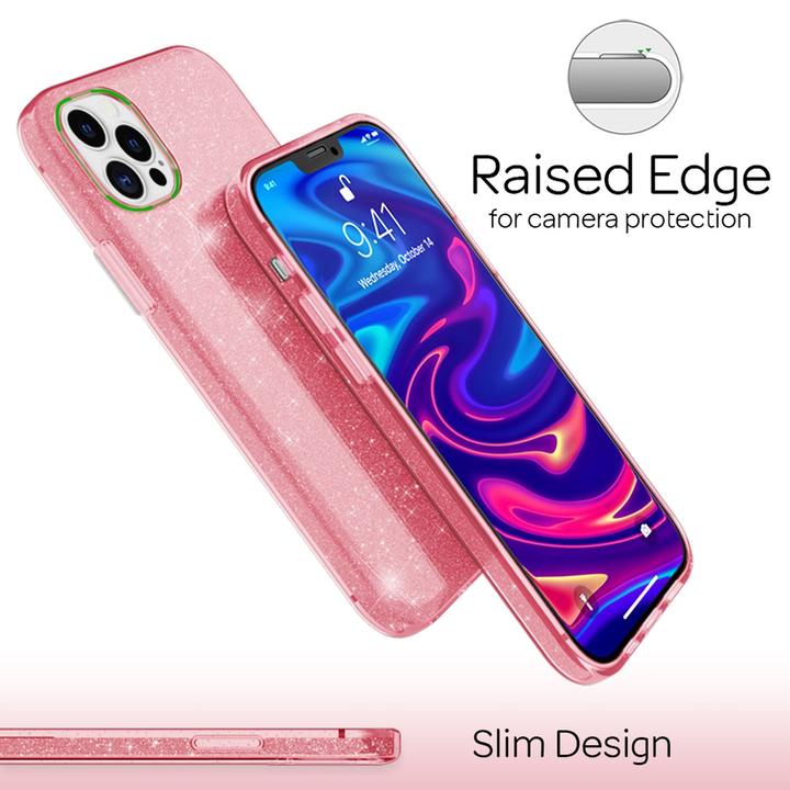 Immagine prodotto Nalia Custodia per cellulare Glitter (Apple iPhone 12 Pro Max)