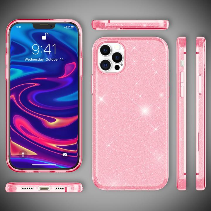 Immagine prodotto Nalia Custodia per cellulare Glitter (Apple iPhone 12 Pro Max)