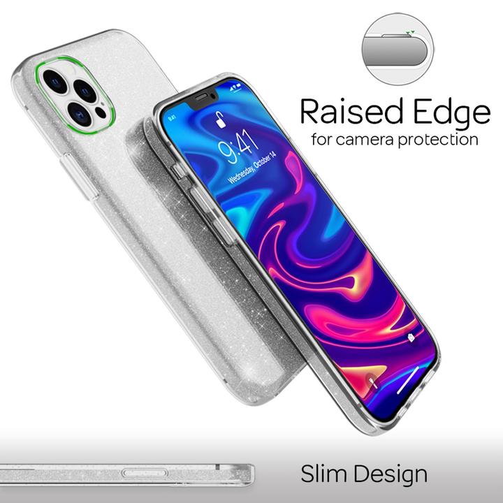 Produktbild Nalia Glitzer Handyhülle (Apple iPhone 12 Pro Max)