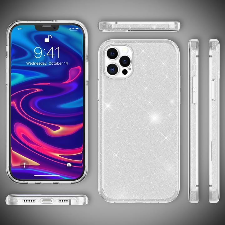 Produktbild Nalia Glitzer Handyhülle (Apple iPhone 12 Pro Max)
