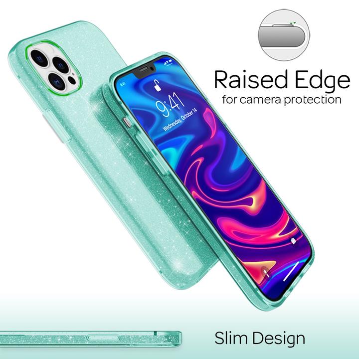 Produktbild Nalia Glitzer Handyhülle (Apple iPhone 12 Pro Max)