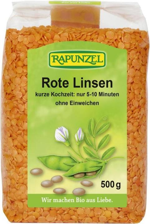 Immagine prodotto Rapunzel Lenticchie rosse biologiche (500 g)