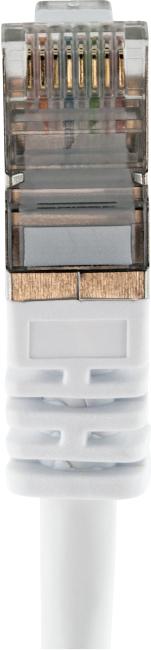 Actual product image Schwaiger CKB6005 052 Network cable 0.5 m Cat6 SF/UTP (S-FTP) White (SF/UTP, CAT6, 0.50 m)
