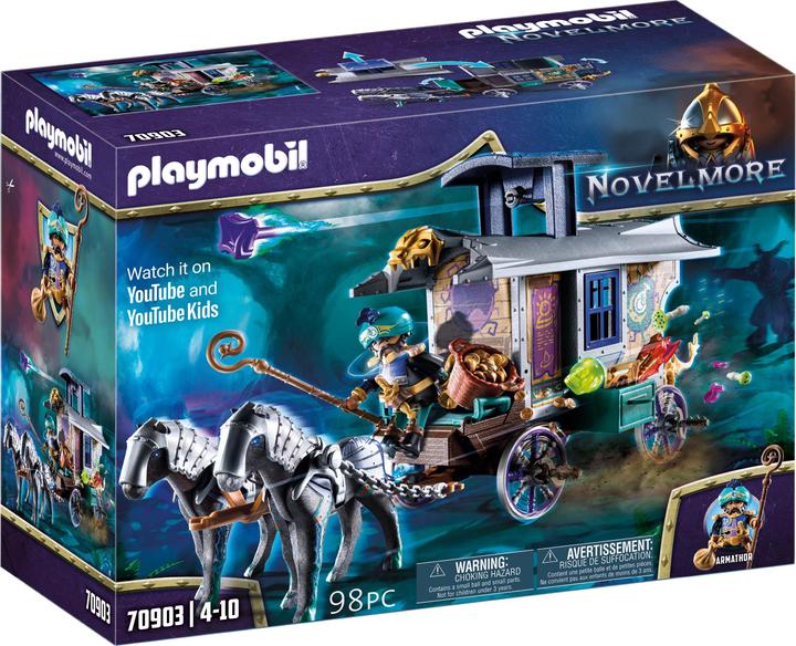Image du produit Playmobil Voiture de marchand de Violet Vale (70903, Playmobil Novelmore)