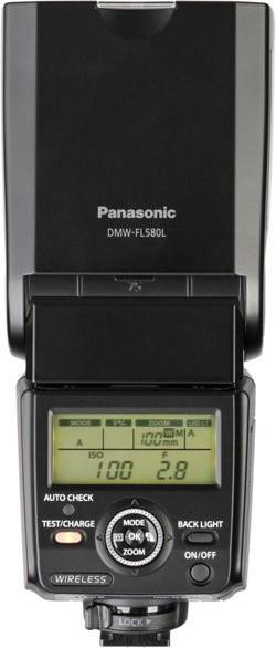 Actual product image Panasonic Dmw Fl580le (Plug-on flash, Panasonic)