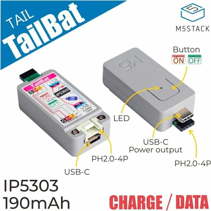 Produktbild M5Stack ATOM TailBat
