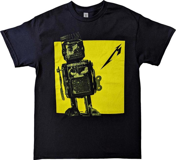 Metallica Unisex Adult 72 Seasons Burnt Robot Cotton T-Shirt