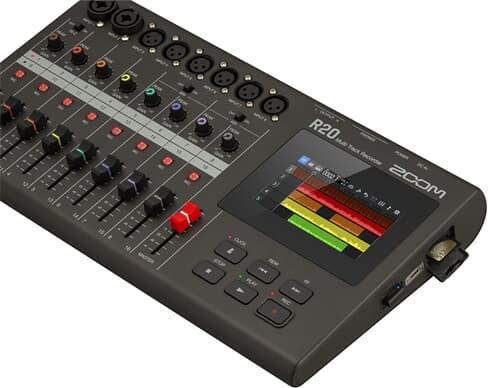 Actual product image Zoom R20 (UK/NEW) Multi Track Recorder (Multitrack recorder)