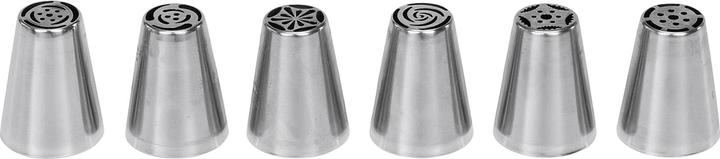 Patisse Set de douilles en étoile en acier inoxydable 3 pièces (Embout, 1074.04 ml)