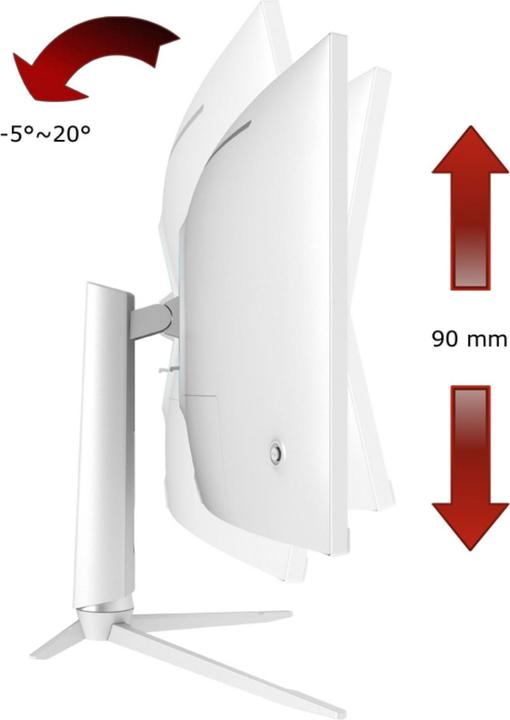 Actual product image LC-Power LC-M34-Q-C-PRO (3440 x 1440 pixels, 34")