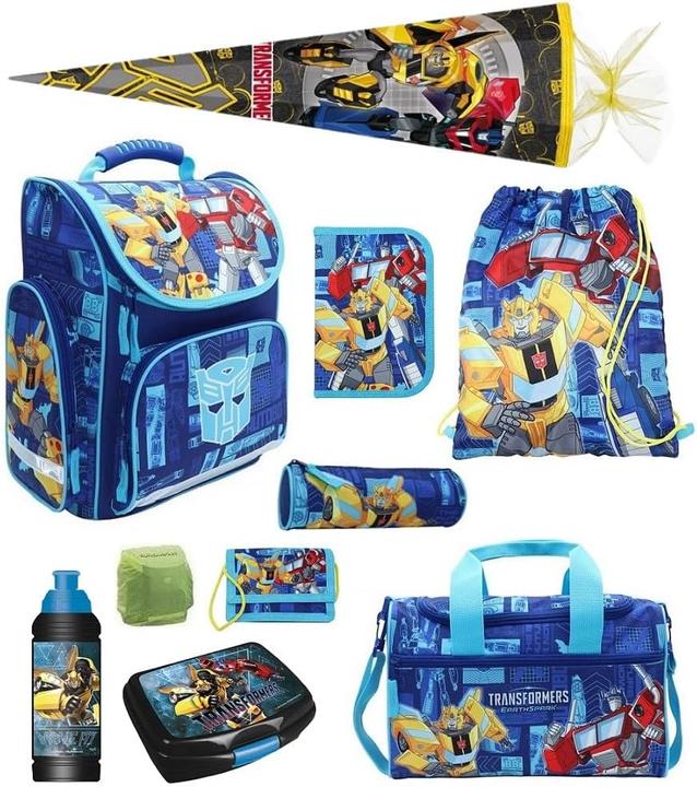 Actual product image Familando Transformers school bag set (15 l)