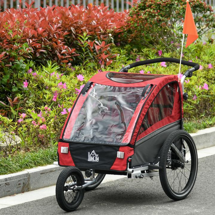 Immagine prodotto Homcom Passeggino 3in1 anche come jogger e rimorchio per bicicletta