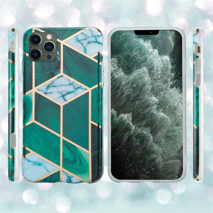 Image du produit Cadorabo IMD TPU Marbre coloré Coque (Apple iPhone 12 Pro Max)