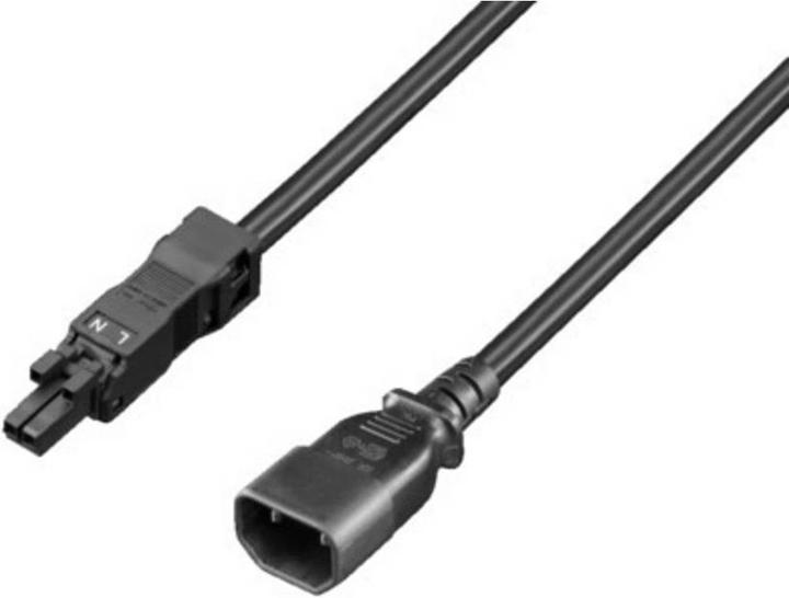 Produktbild Rittal PDU Netzkabel IEC C8 (2 m)