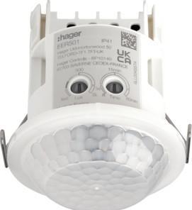 Actual product image Hager 360° FLUSH-MOUNTED PRESENCE DETECTOR (EER501) (10 m)