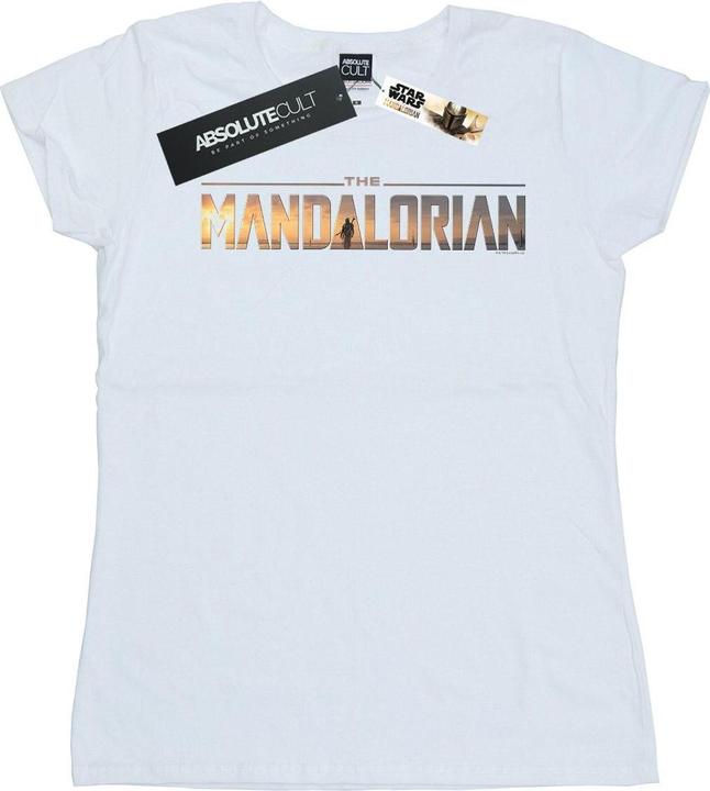 Image du produit Star Wars - T-shirt THE MANDALORIAN SERIES LOGO - Femme (L)