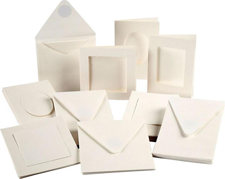 Actual product image Creativ Company Passepartout cards, set of 50