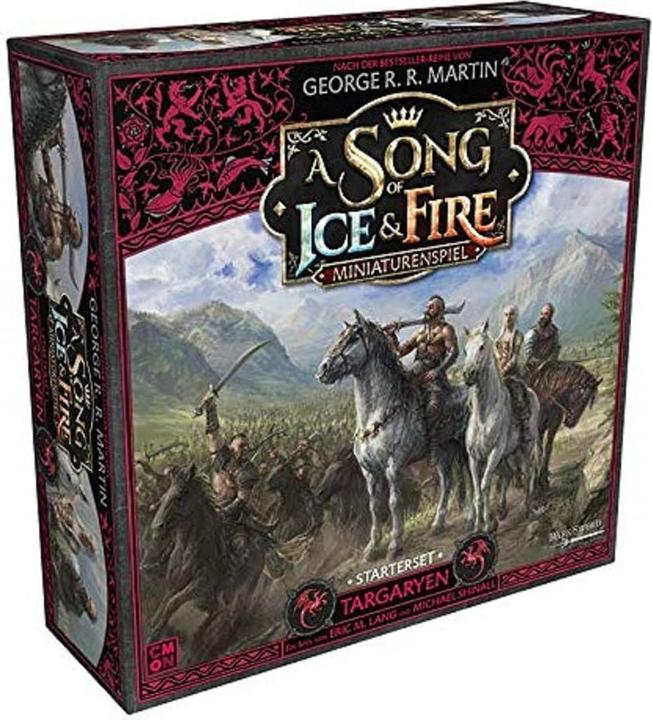 Actual product image Cmon CMND0123 - Targaryen starter set - basic game for: A Song of Ice & Fire, ages 14+ (DE edition) (German)