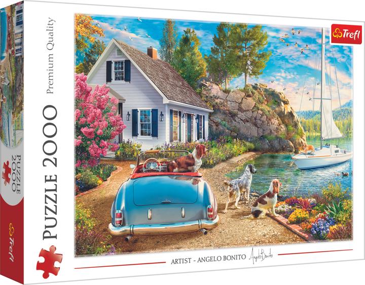 Actual product image Trefl Puzzle 2000 Days Holiday Paradise (2000 pieces)