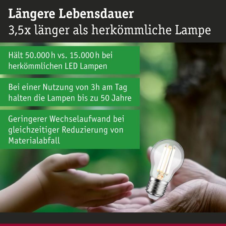 Actual product image Paulmann Tropfen Eco-Line (E27, 4 W, 840 lm, 1 x, A)