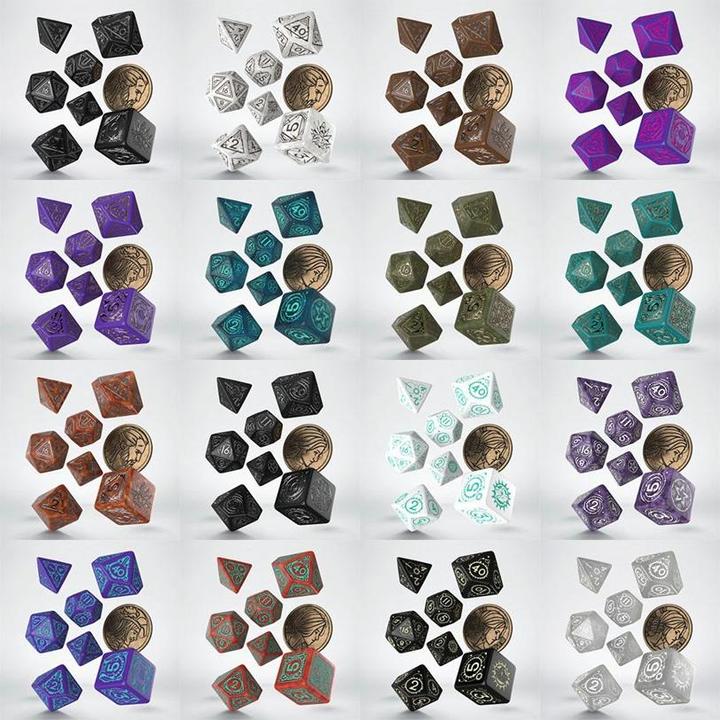 Actual product image Q Workshop Dice The Witcher - Ciri: The Zireael (7)