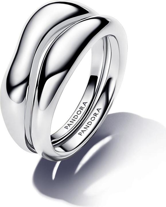 Produktbild Pandora Organisch Geformte Stacking Ringe (48)