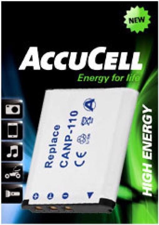 Actual product image AccuCell Akku Casio NP-110, Casio Exilim EX-Z2000, EX-Z2300 (Camera battery)