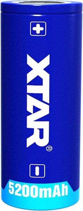 Actual product image Xtar Battery 26650 PCB protected, 26.5x68.2mm (1 pcs., 5200 mAh)