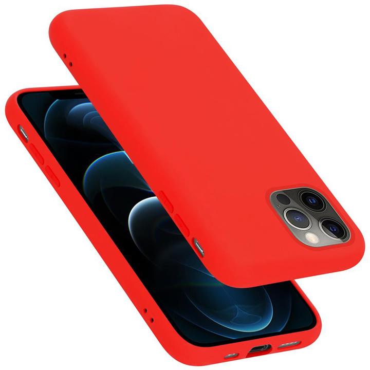 Immagine prodotto Cadorabo Copertura della cassa del silicone liquido TPU (Apple iPhone 12, Realme 12 Pro+)
