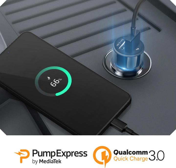 Produktbild Hammer 30W, 2x USB-Ports, Pump Express Technologie
