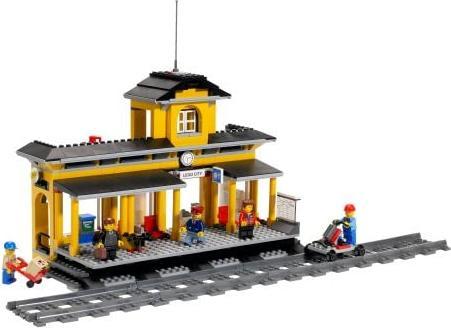 Image du produit LEGO City End-Of-Live Set Bahnhof - 7997 NEU! Teile 387x (7997)