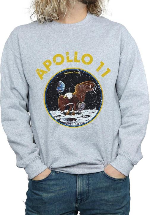 Actual product image Nasa Mens Classic Apollo 11 Sweatshirt (L)