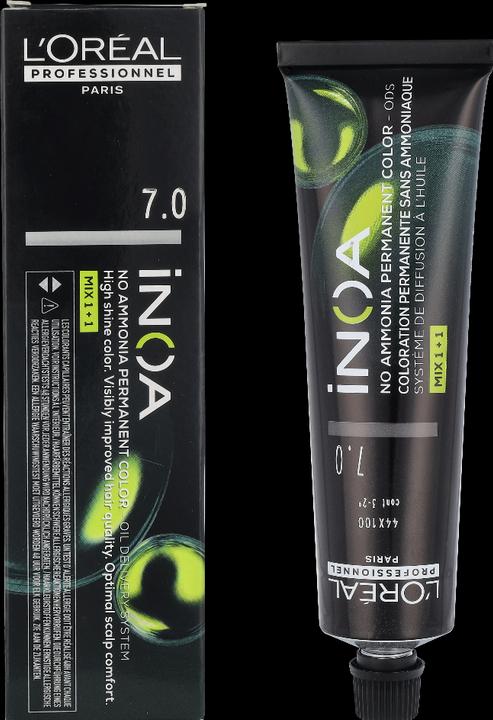 Produktbild L'Oréal Paris L'Oreal Inoa Coloration D'Oxydation Ammonia Free (7,0 Mittelblond Intensiv)