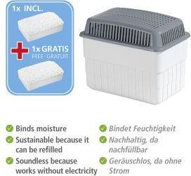 Actual product image Wenko Dehumidifier, 2x 1.0 kg