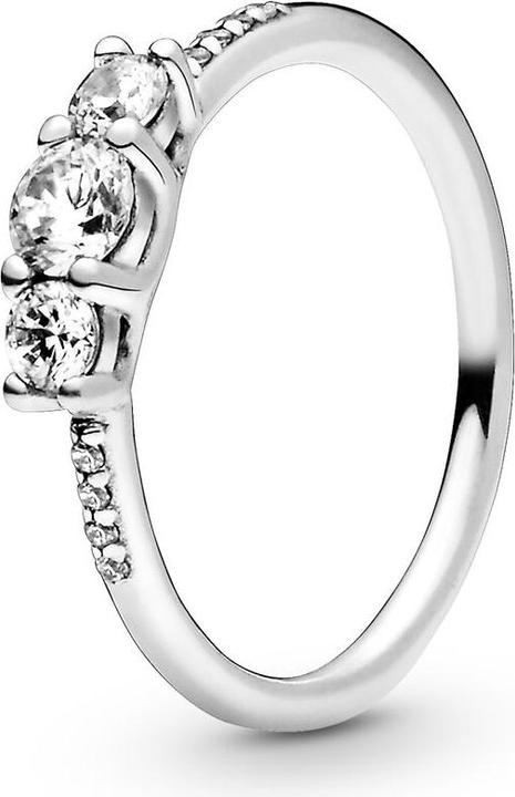 Immagine prodotto Pandora Anello con tre pietre chiare (56)