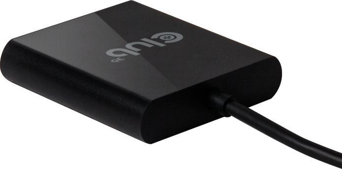 Image du produit Club 3D Adaptateur USB A vers HDMI 2.0 double moniteur 4K 60Hz