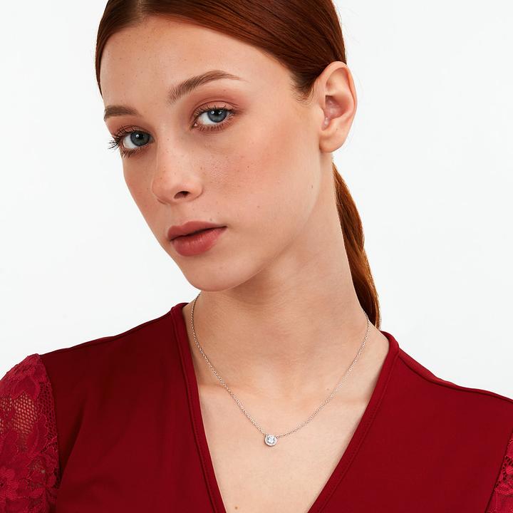 Produktbild La Petite Story Elegant silver necklace with zircons Silver LPS10AWV05 (925er Silber)
