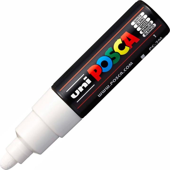 Produktbild Posca Marker PC-1M Rundspitze (White, 5.50 mm, 1 x)