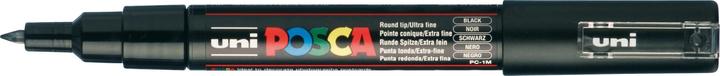 Produktbild Posca Marker PC-1M Rundspitze (Schwarz, 0.70 mm, 1 x)