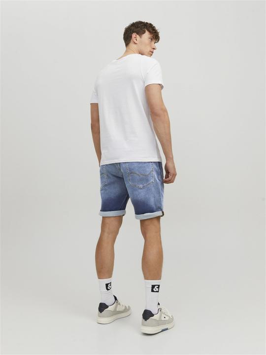 Actual product image Jack & Jones Rick Icon GE 633 Indigo Knit Jean Shorts (XXL)