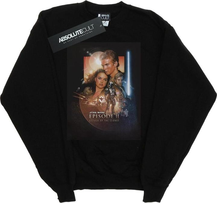 Produktbild Star Wars Episode II Movie Poster Sweatshirt (M)