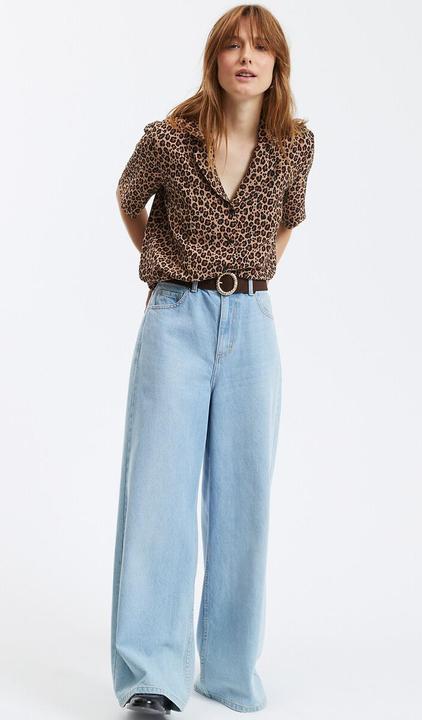 Image du produit La Redoute Collections Jeans extra larges à taille haute (M)